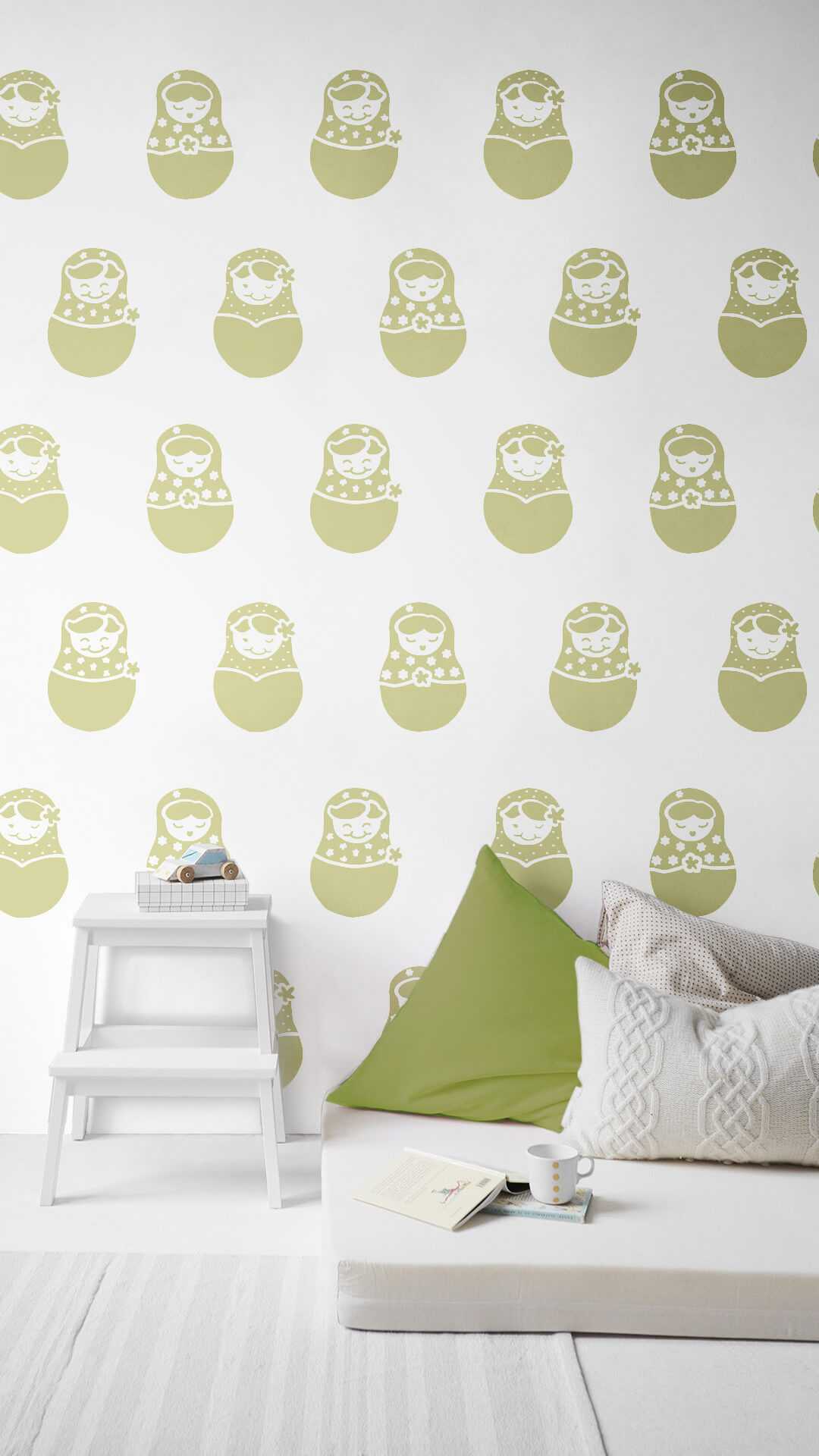 Dolls Frieze Sticker