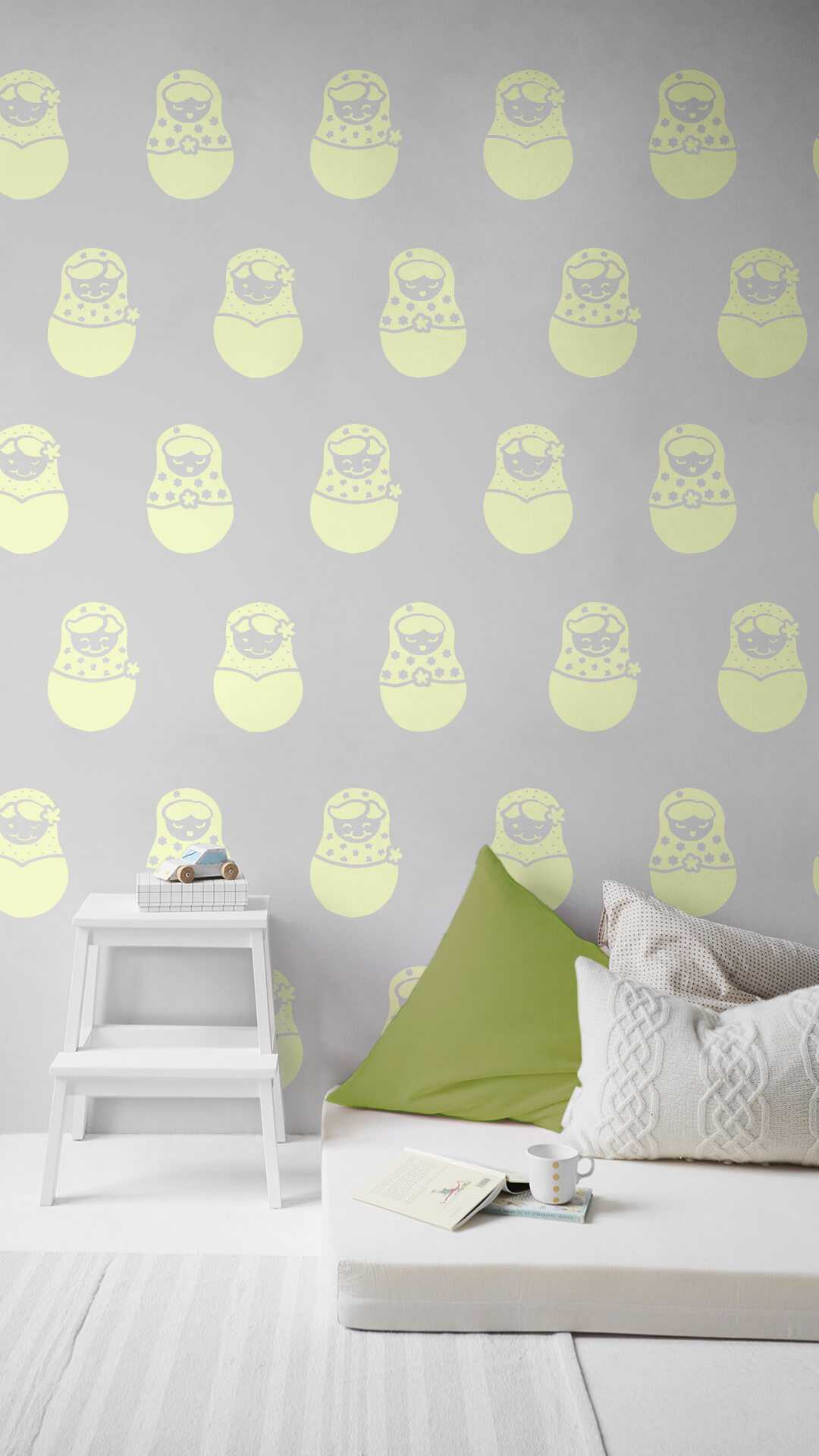 Dolls Frieze Sticker