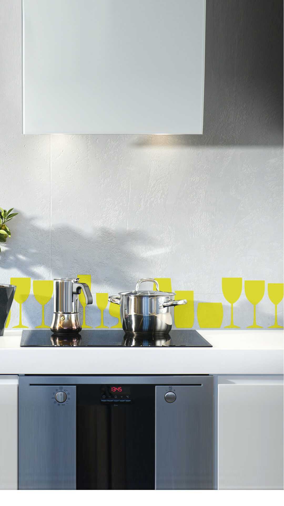 cenefa cocina sticker copas