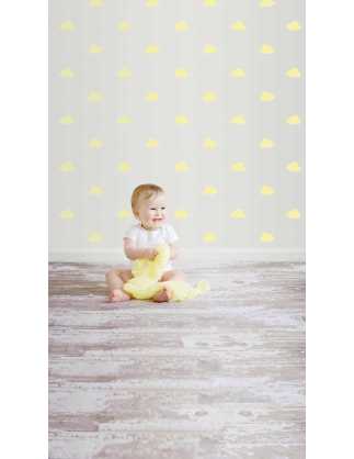 wallpaper clouds for kids room 2