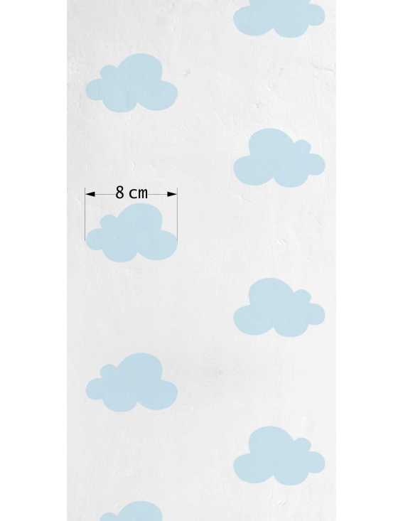 wallpaper clouds for kids room