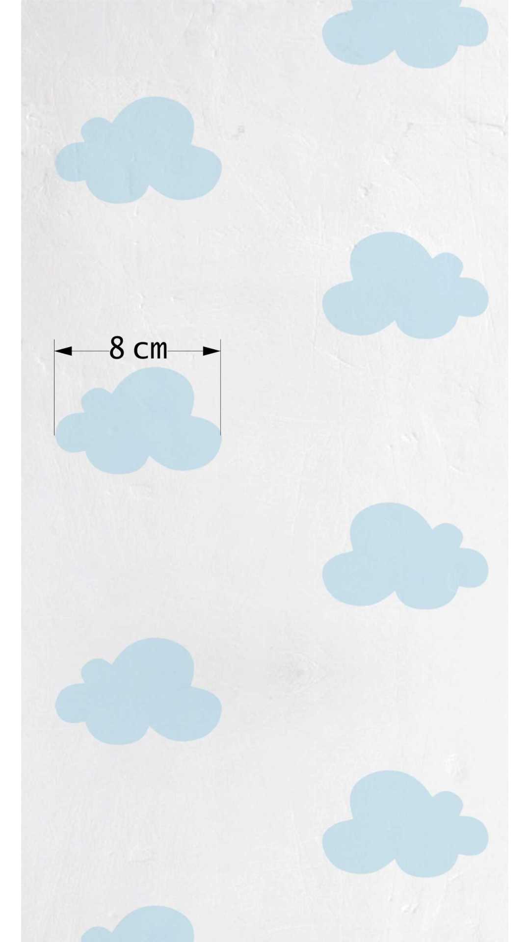 wallpaper clouds for kids room