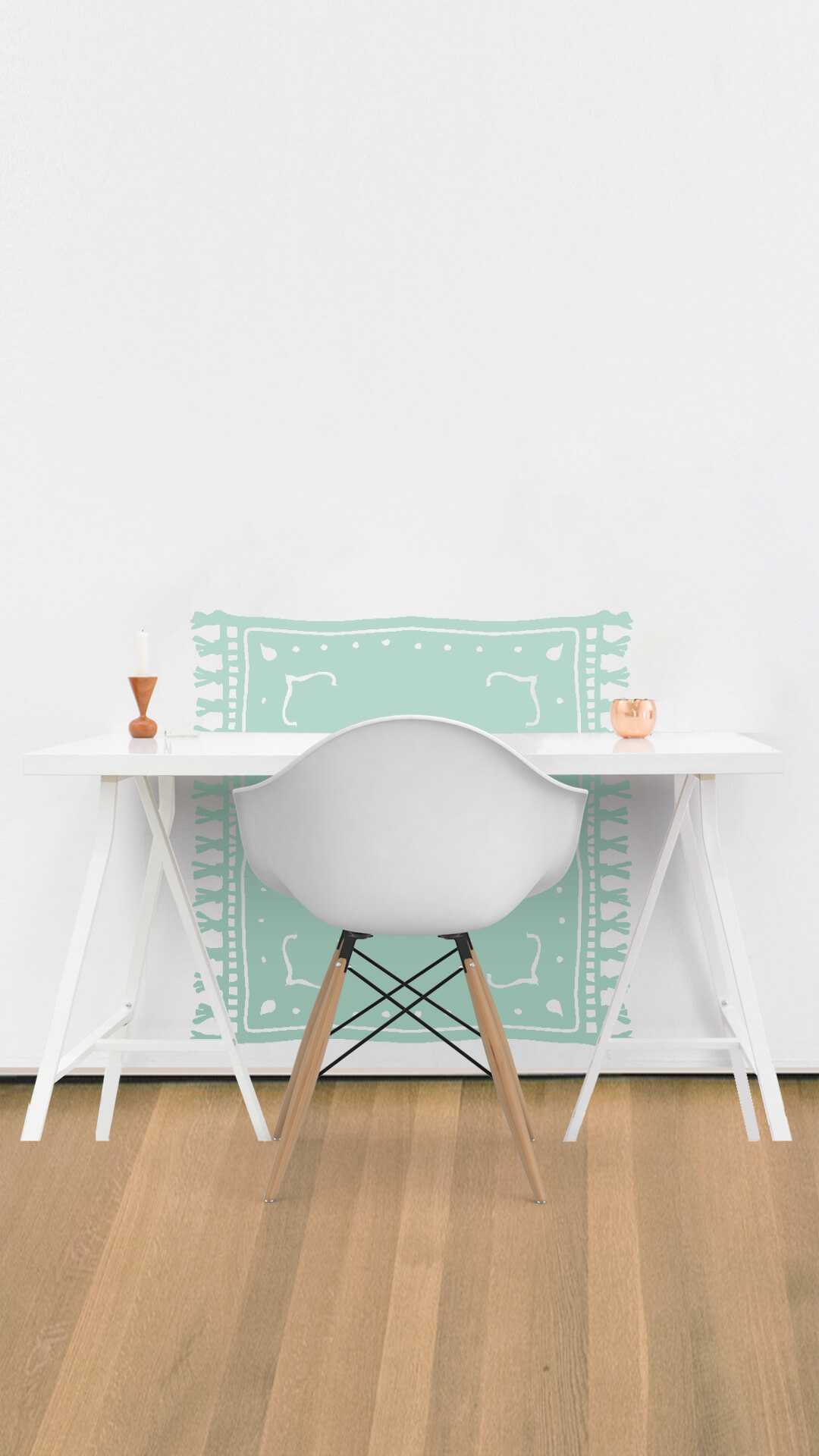 wall  desk protector