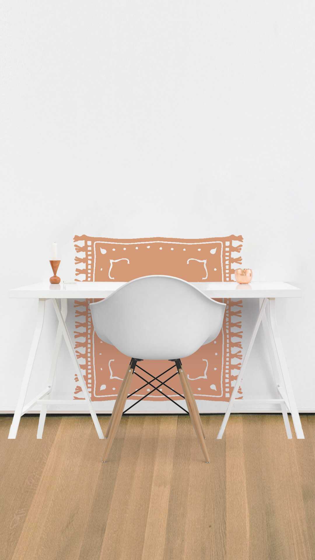 wall  desk protector