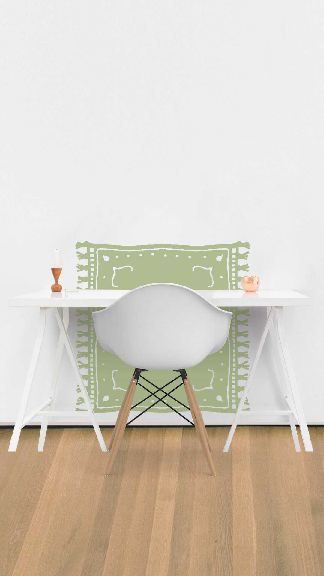 wall  desk protector