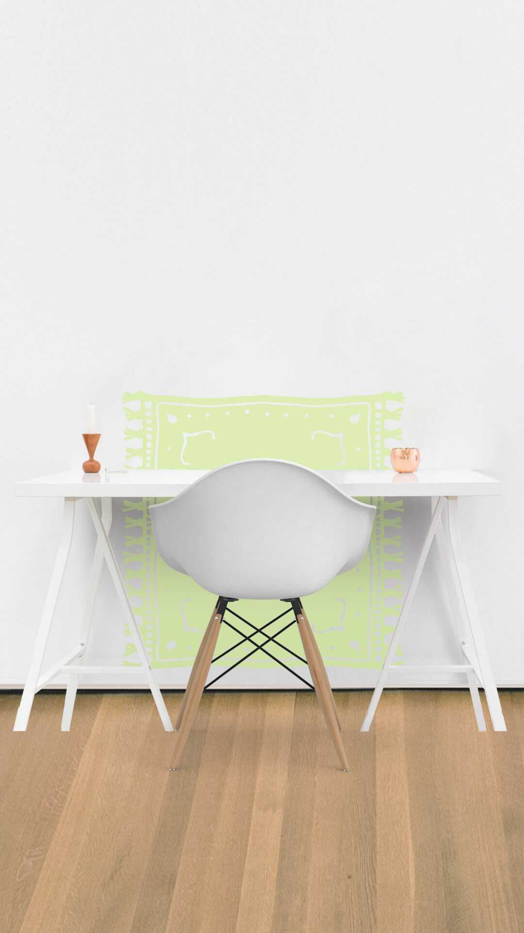 wall  desk protector