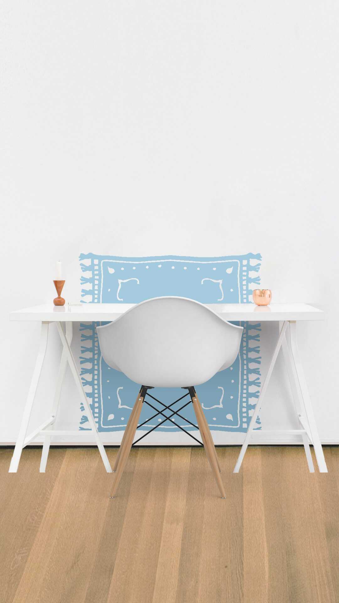 wall  desk protector