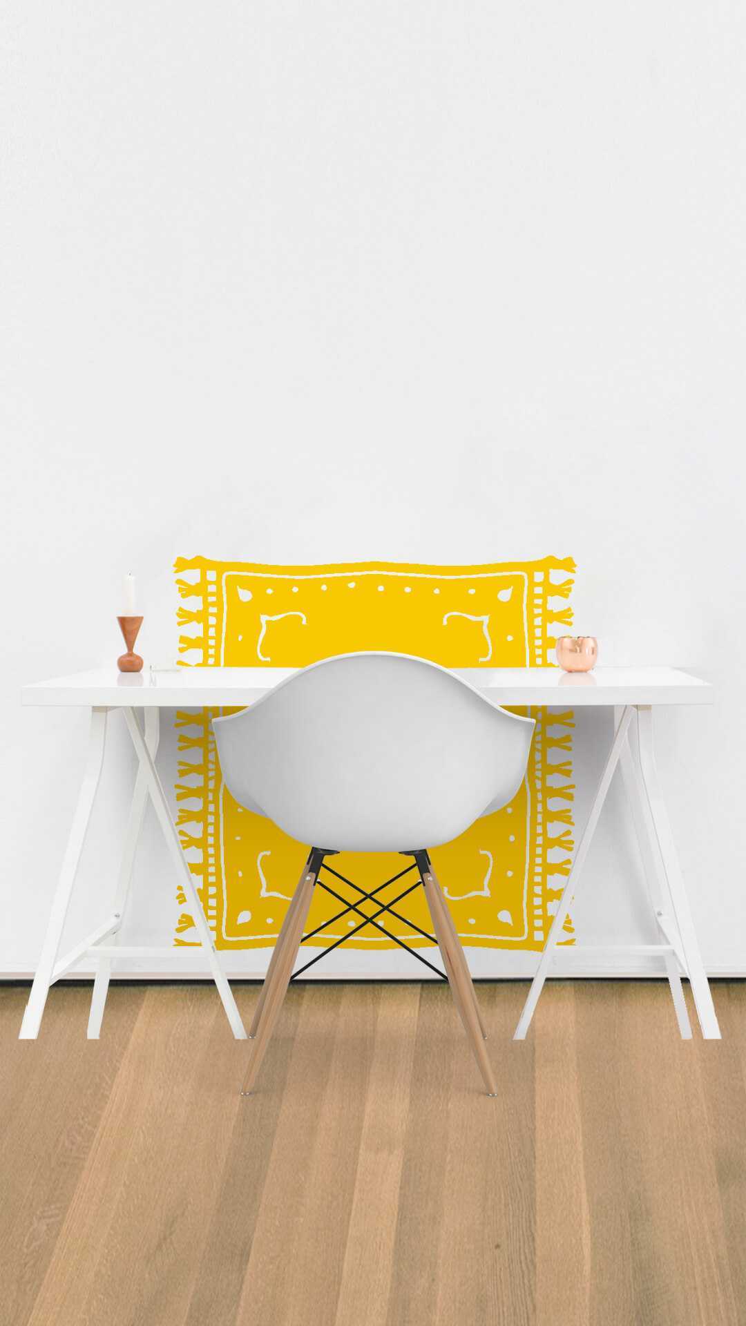 wall  desk protector