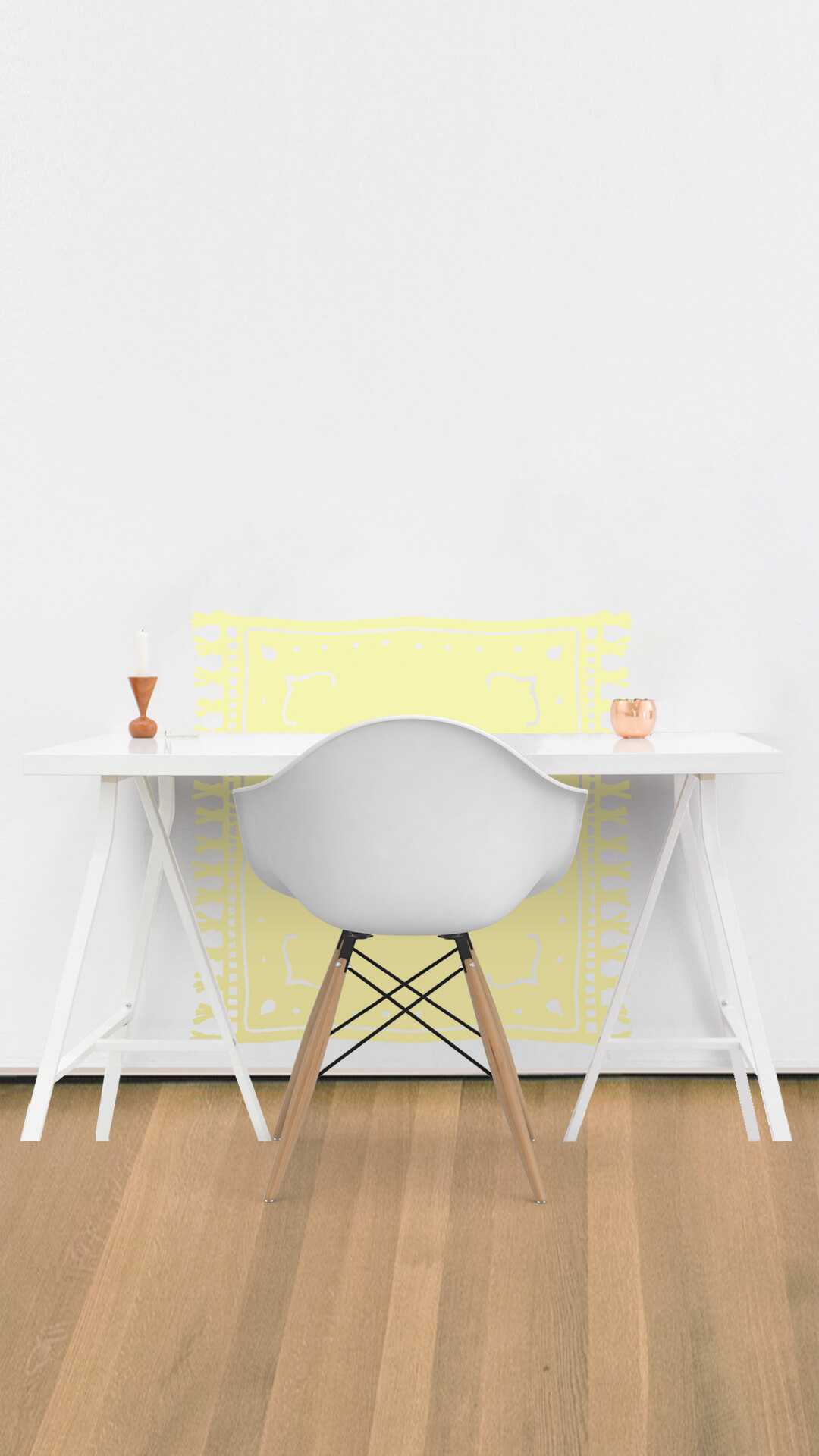 wall  desk protector