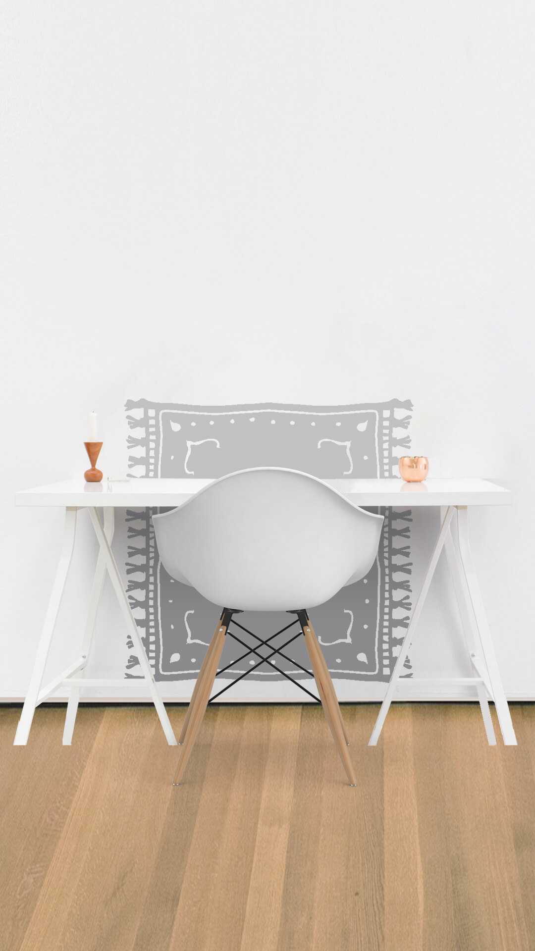 wall  desk protector