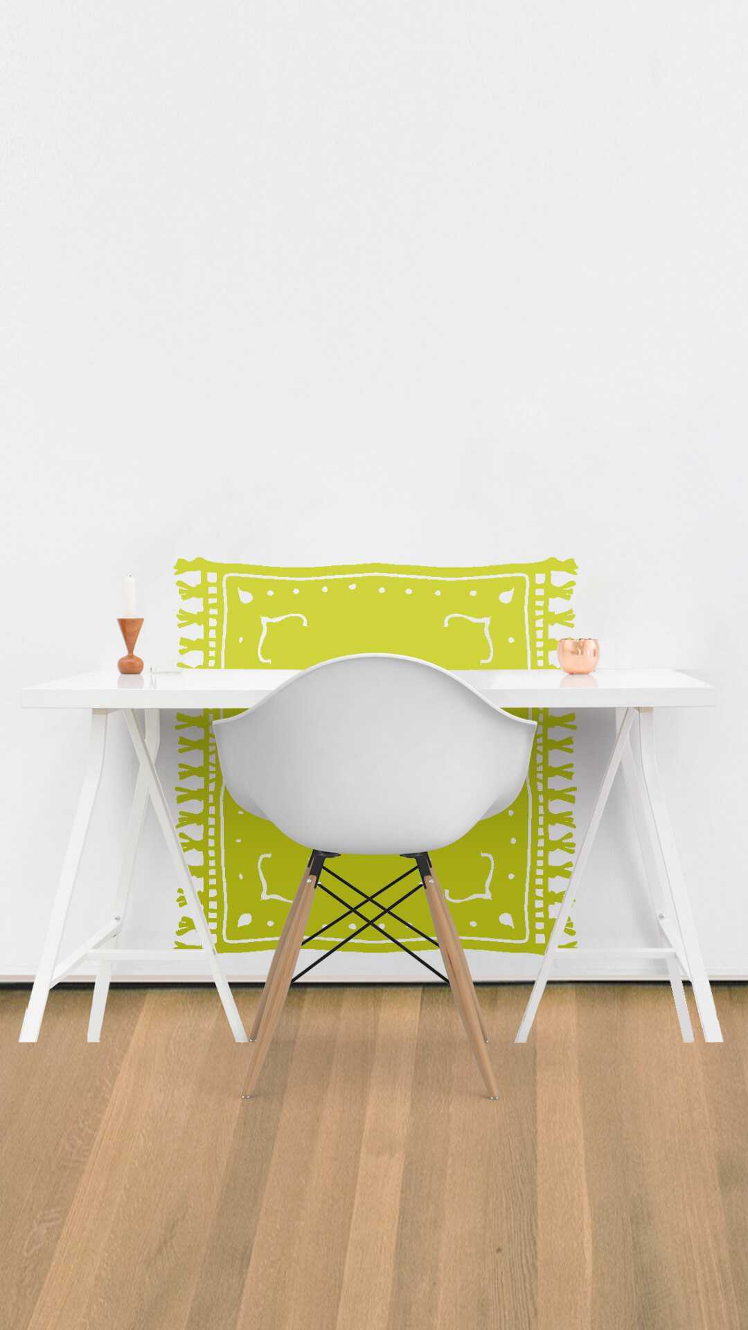 wall  desk protector