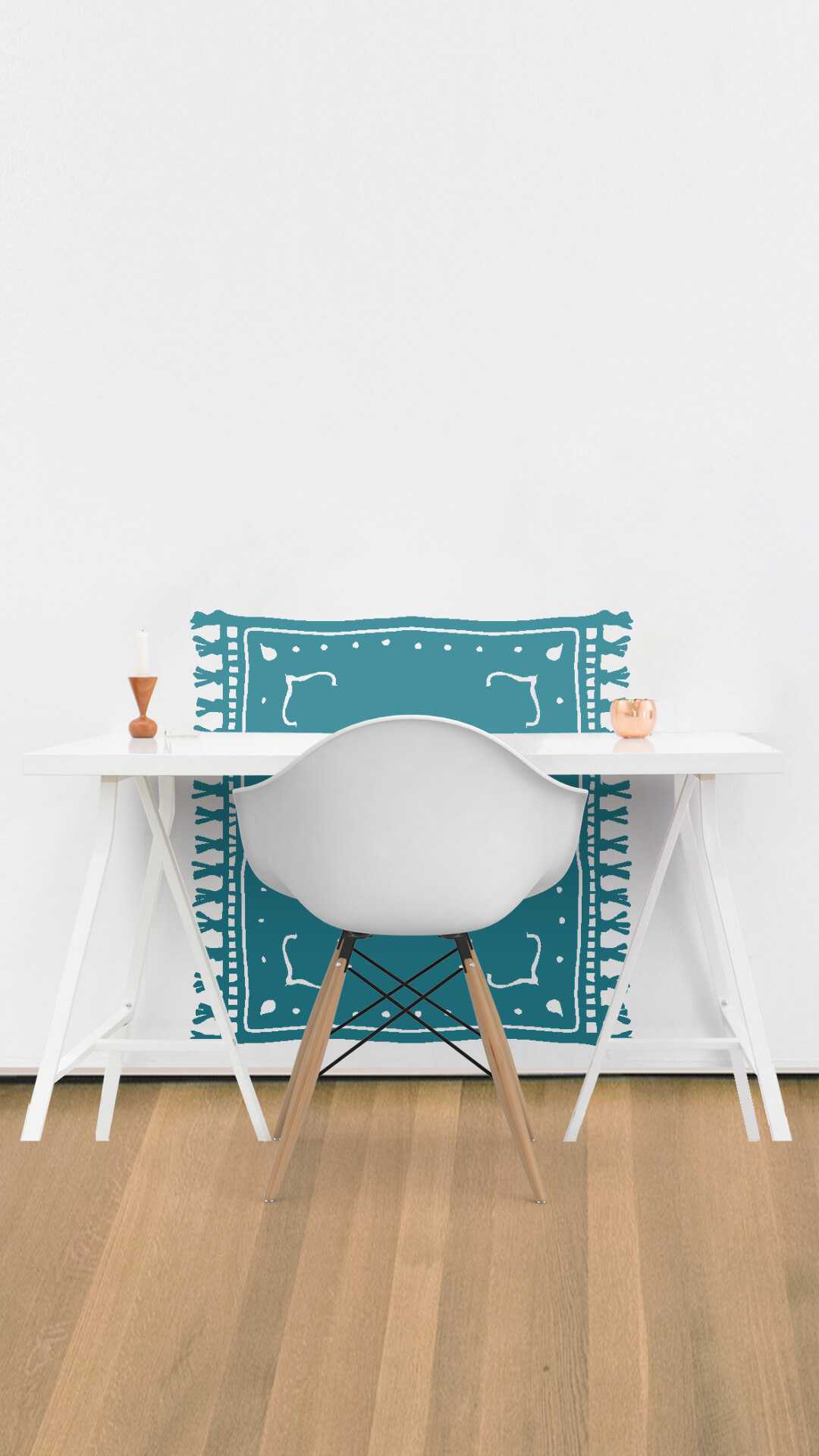 wall  desk protector