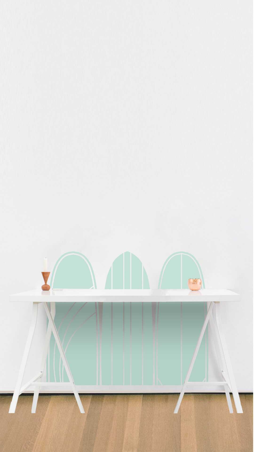 wall desk protector office