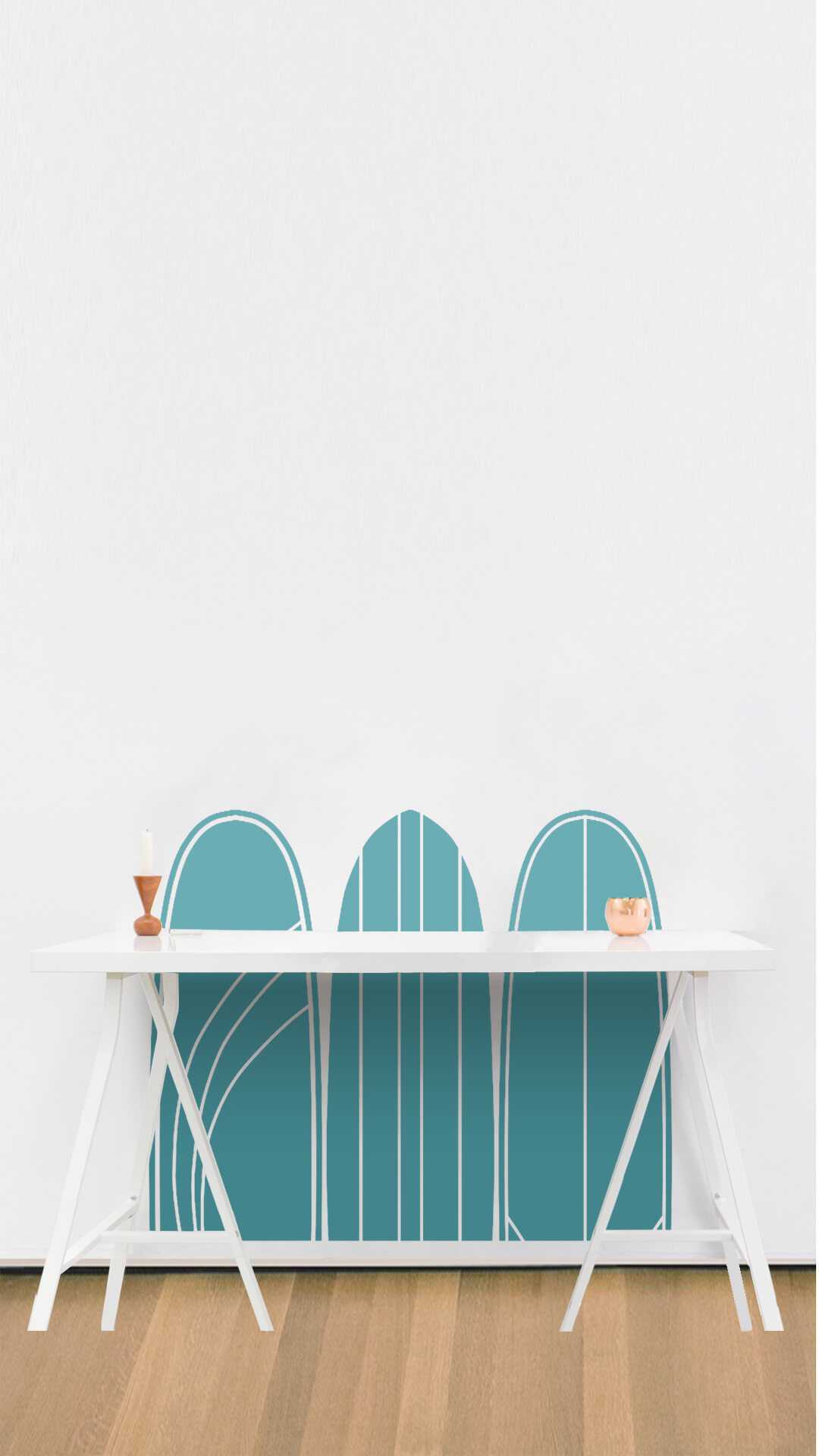 wall desk protector office