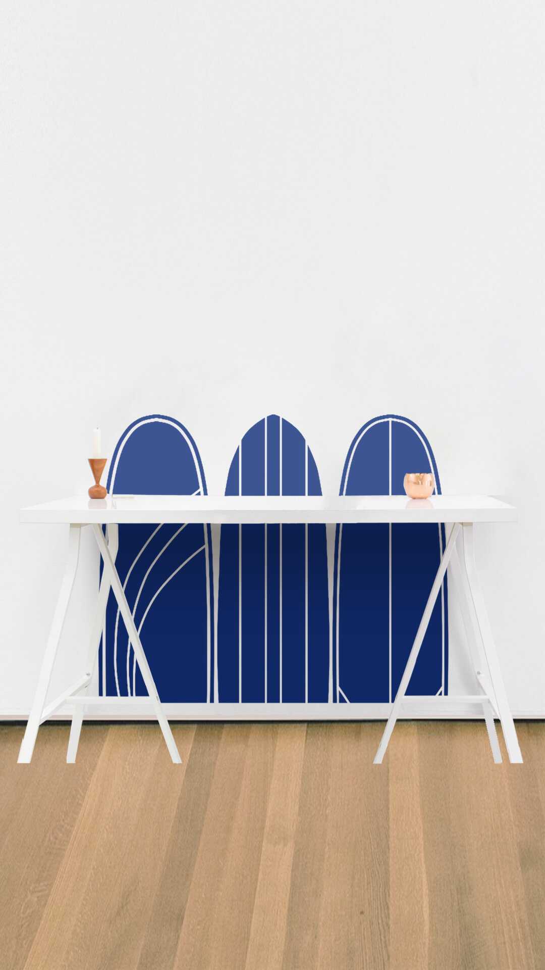 wall desk protector office