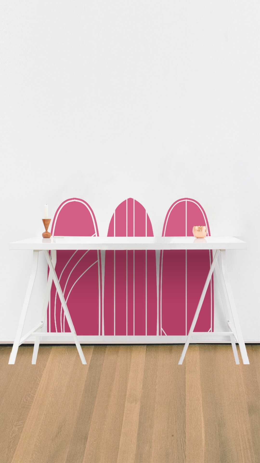 wall desk protector office