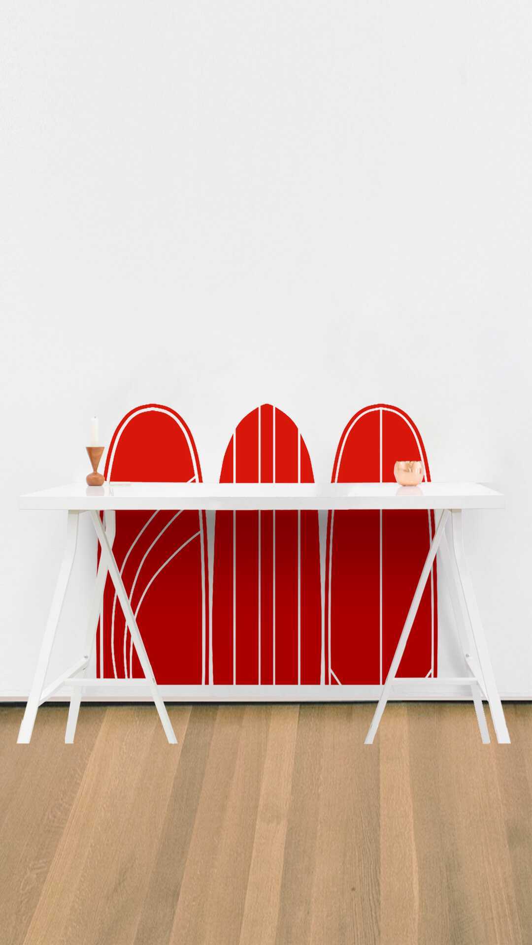 wall desk protector office