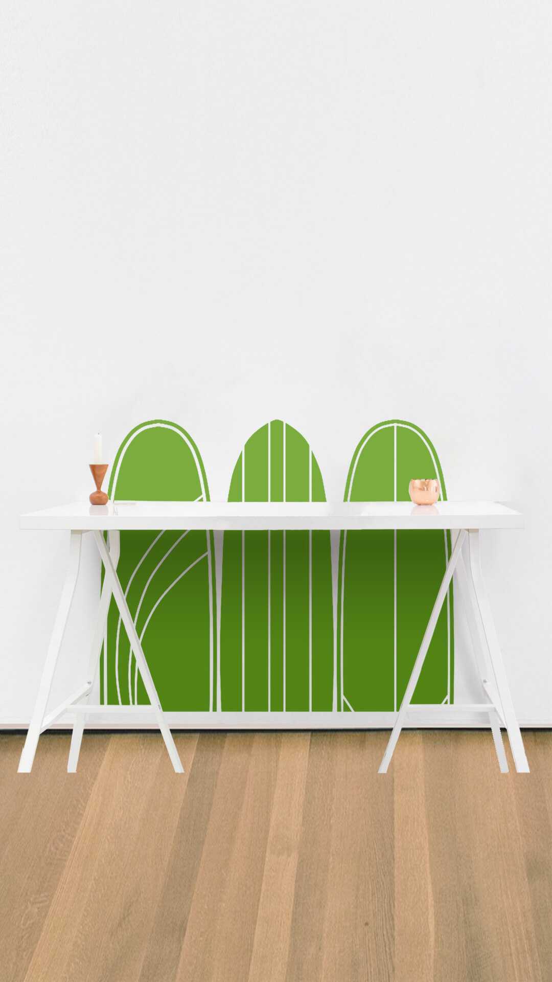 wall desk protector office