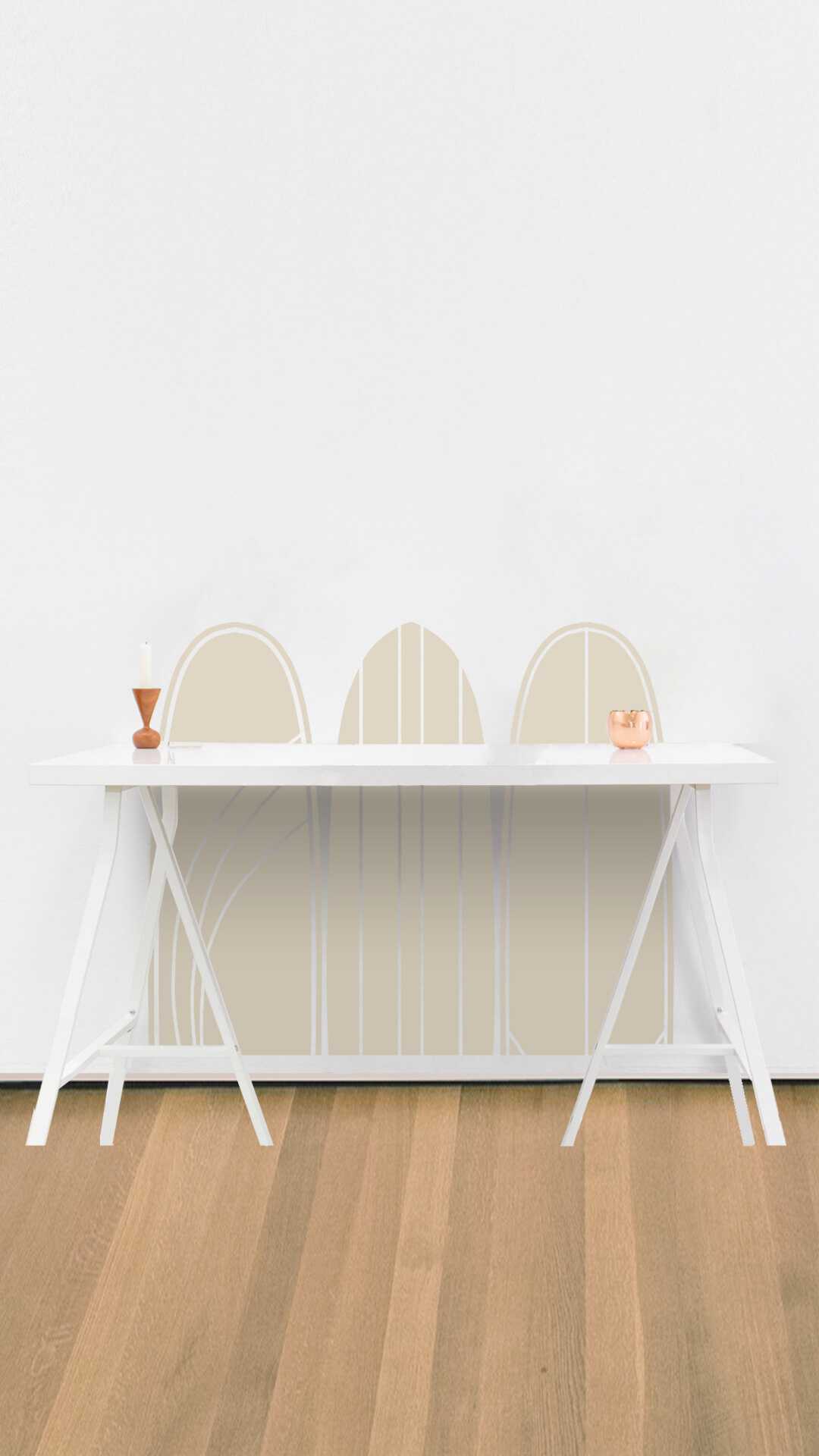 wall desk protector office