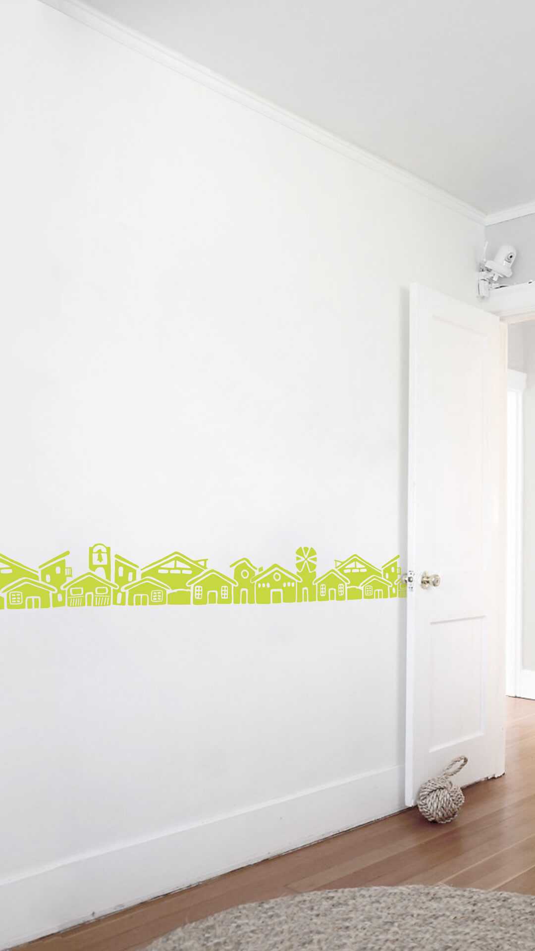 frieze decal village