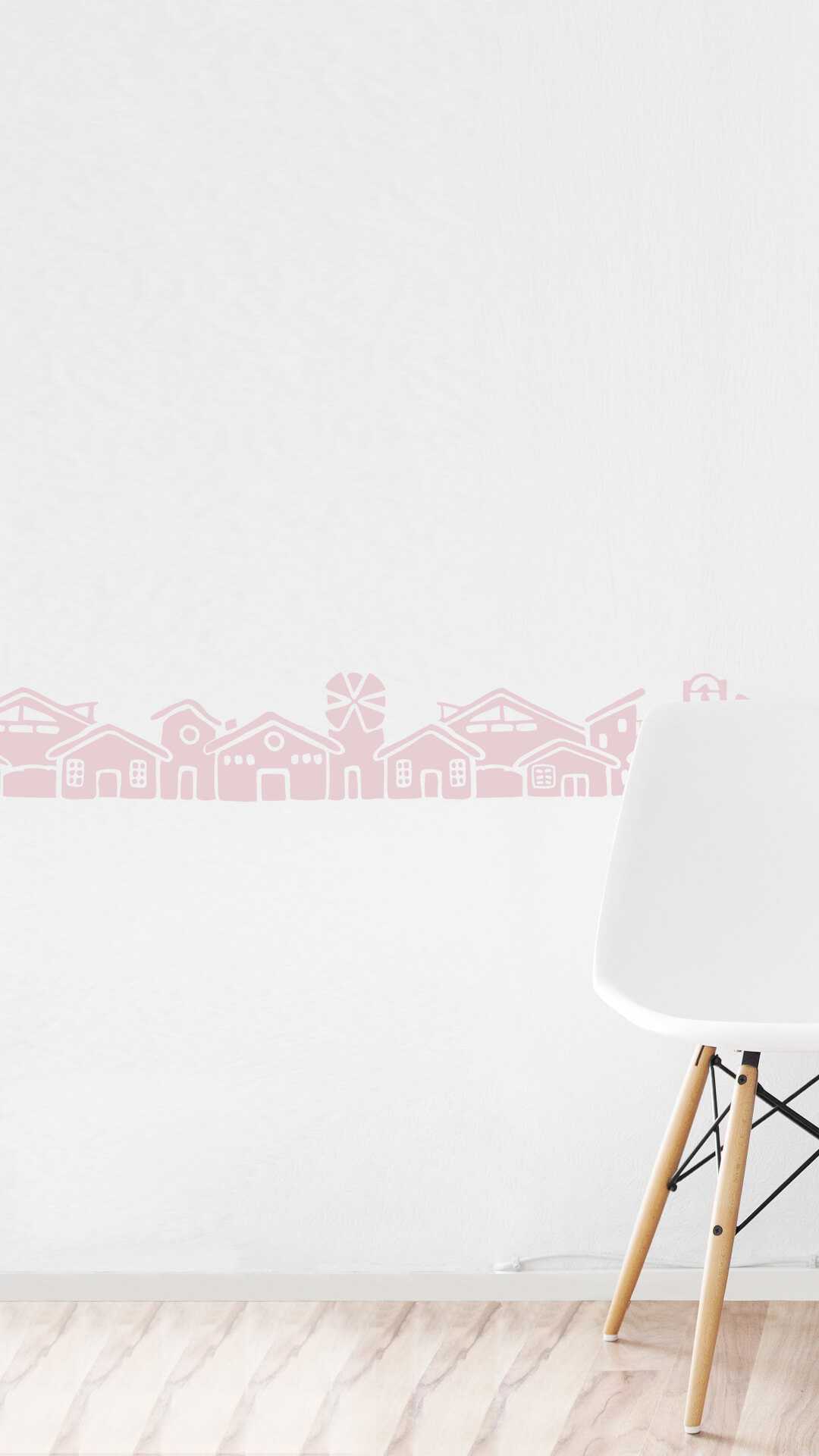 frieze decal village