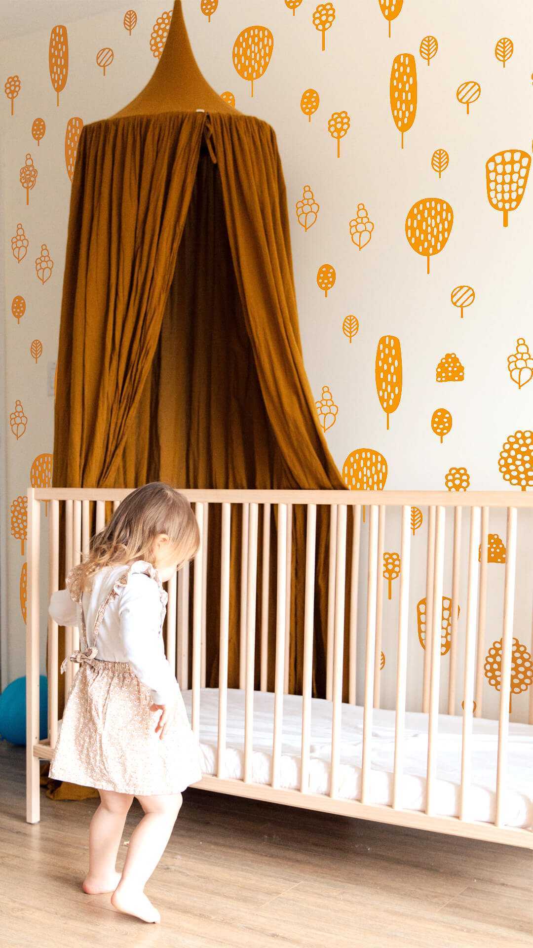 modern kids deco wallpaper