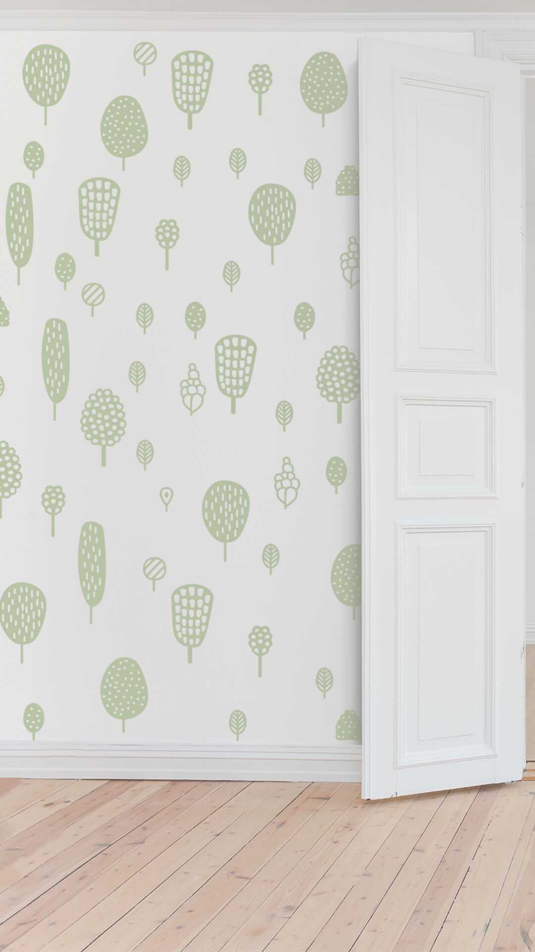 decoracion infantil moderna vinilos papel pintado