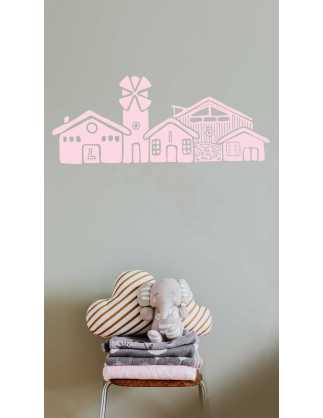 Personalized village decal 2