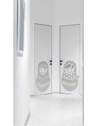 Customized  Giant Doll Decal 2