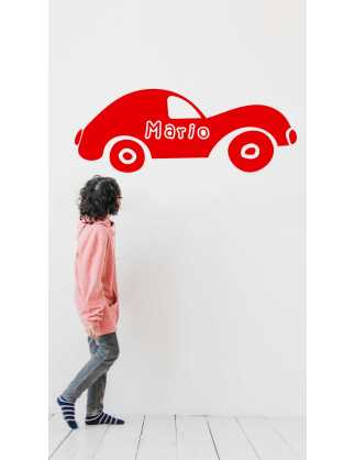 cars with name decal 2