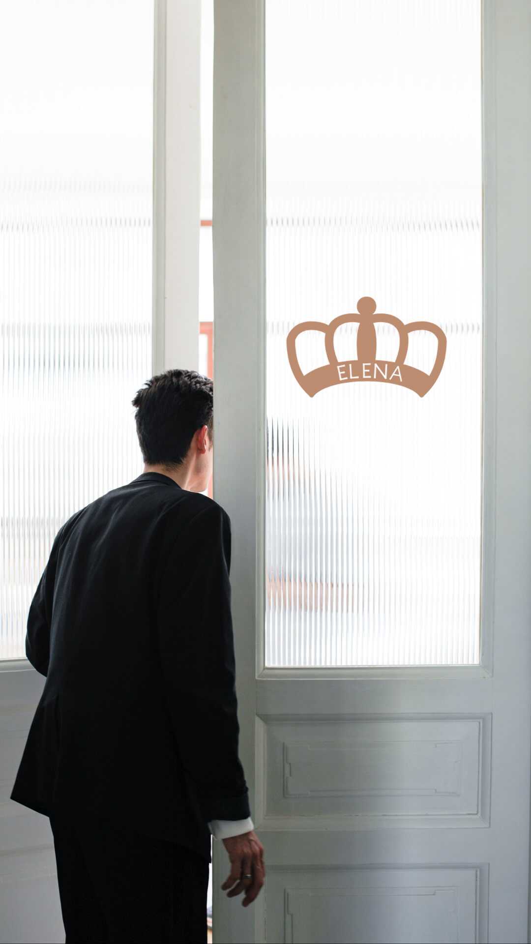 regalos para reina corona sticker