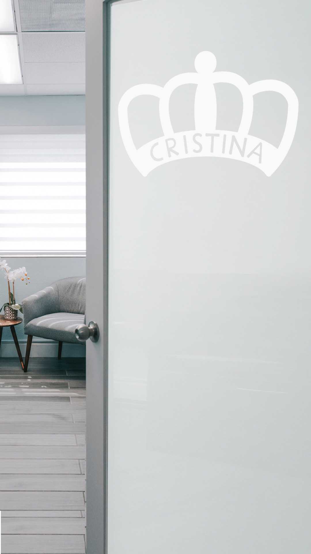 regalos para reina corona sticker