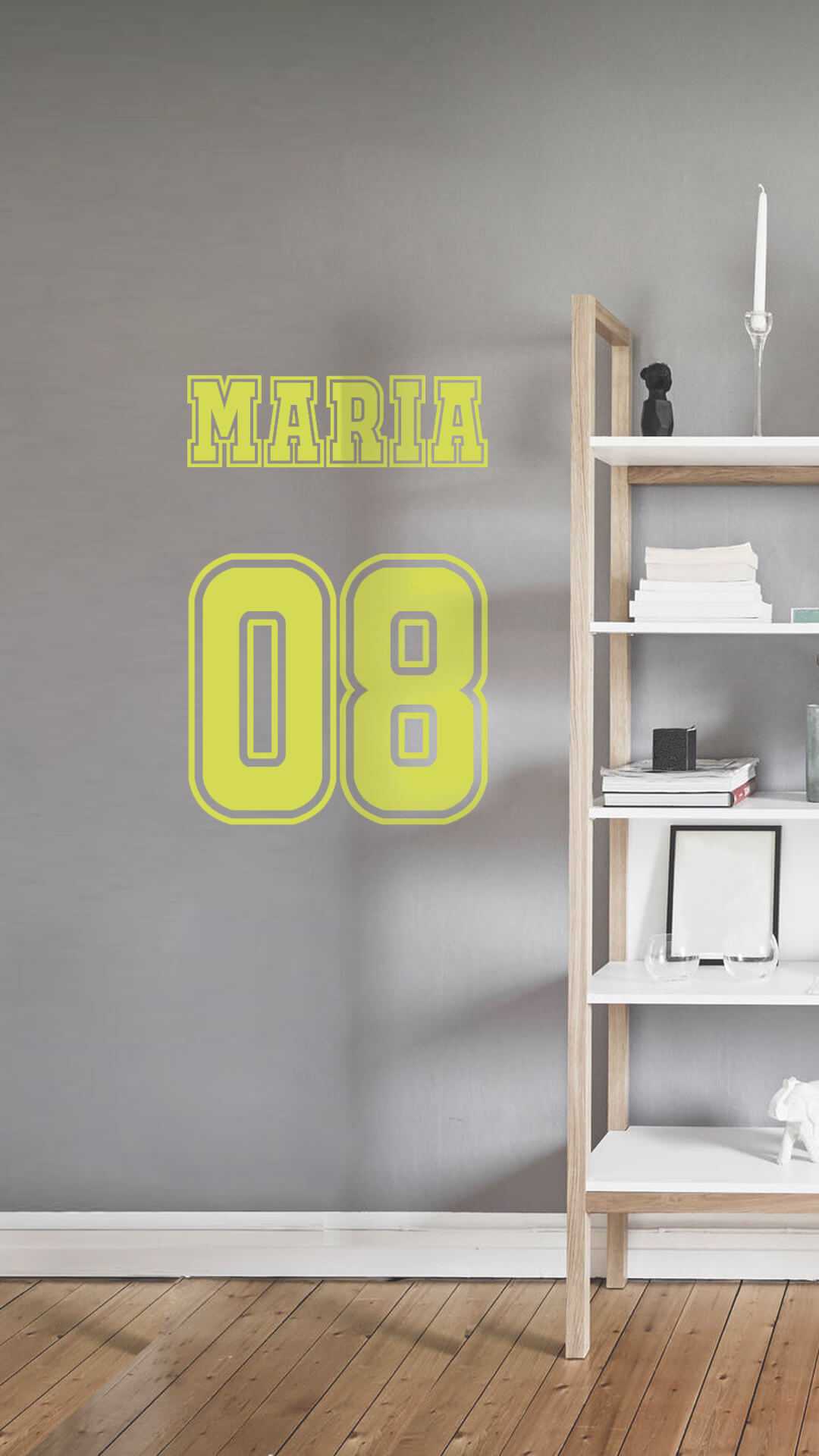 regalos unicos para deportistas numero deportes stickers personalizado