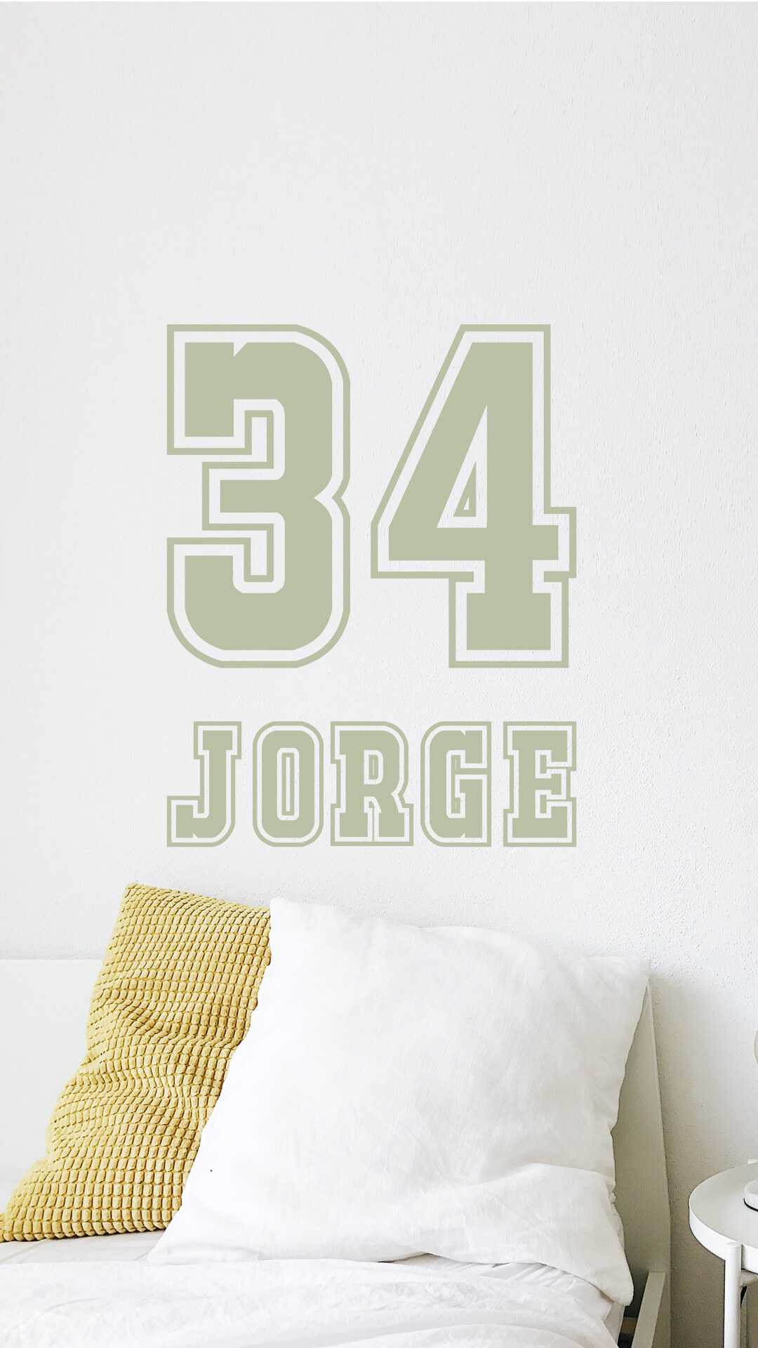 regalos unicos para deportistas numero deportes stickers personalizado