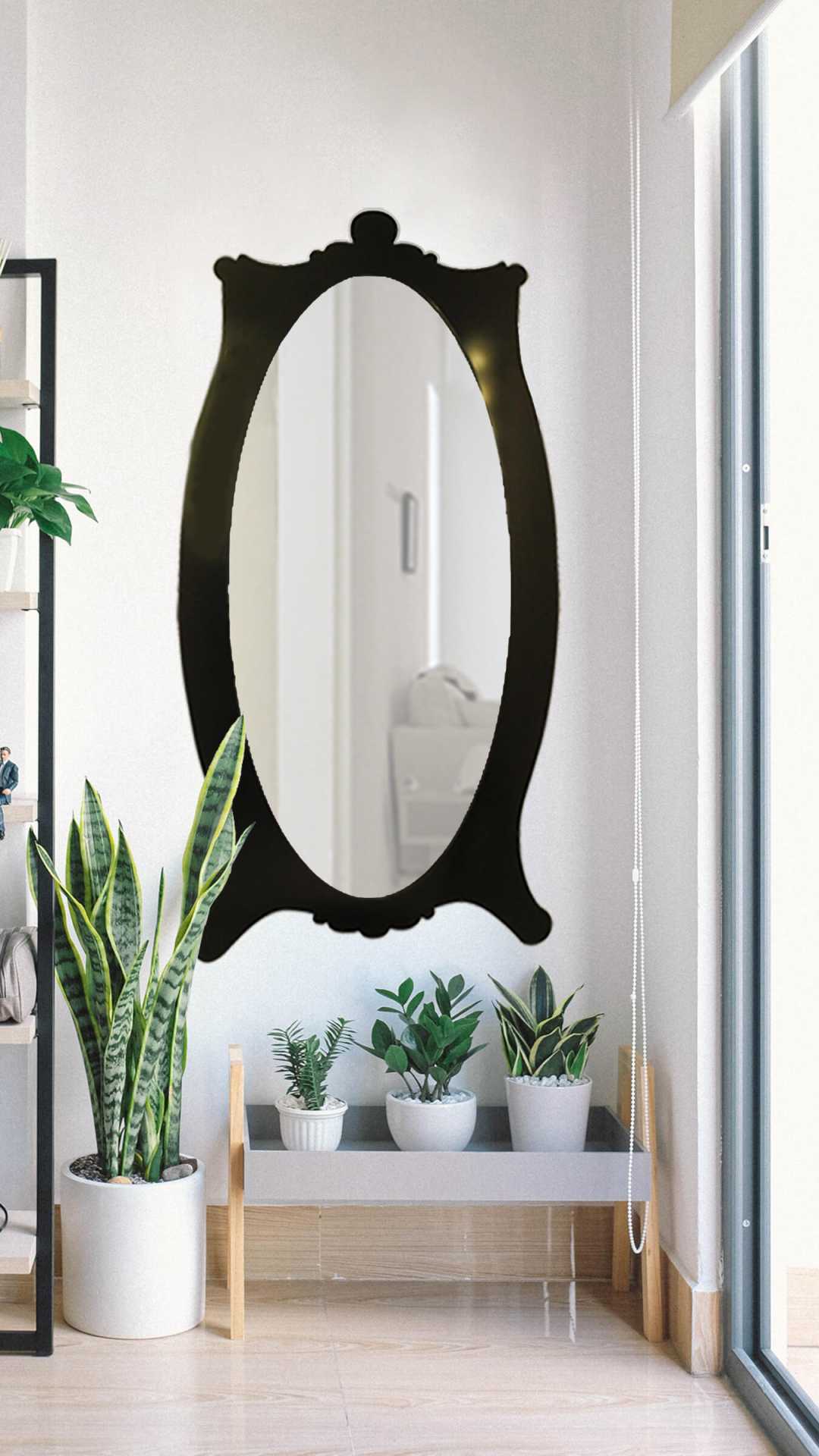 big mirror  for a bigger room impression