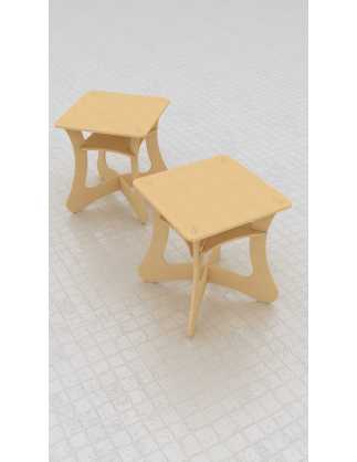 retro diy side table 2