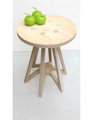 diy mesa auxiliar madera moderna 2