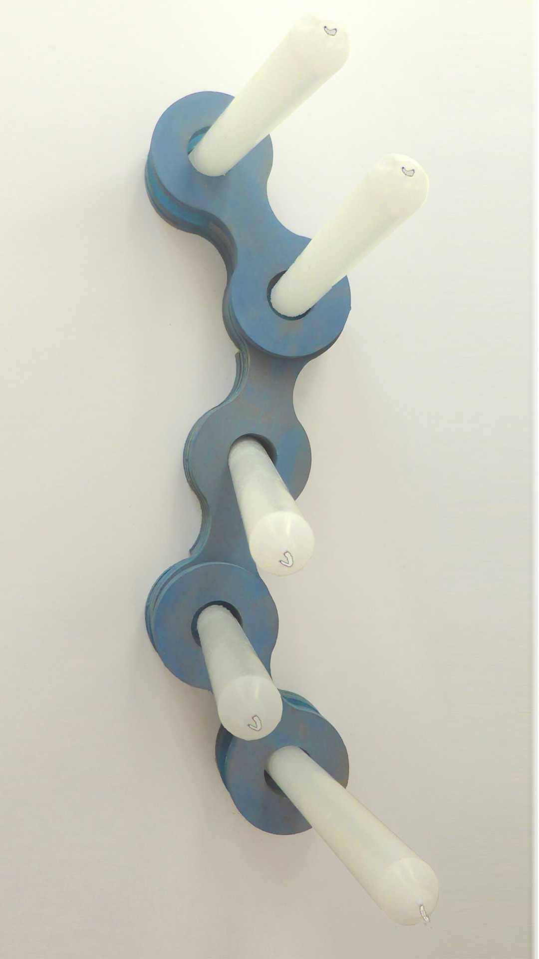 centro de mesa diy candelabro