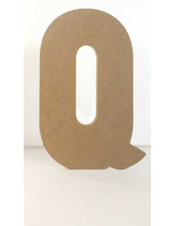 wood capital letters