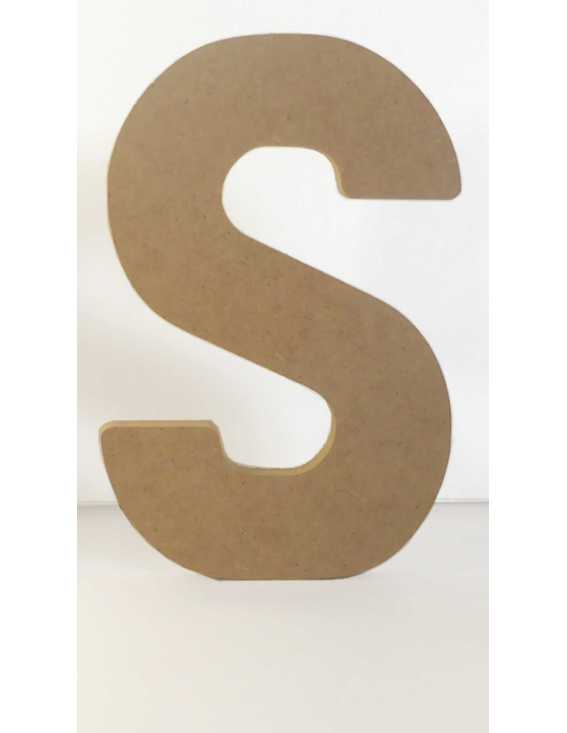 wood capital letters