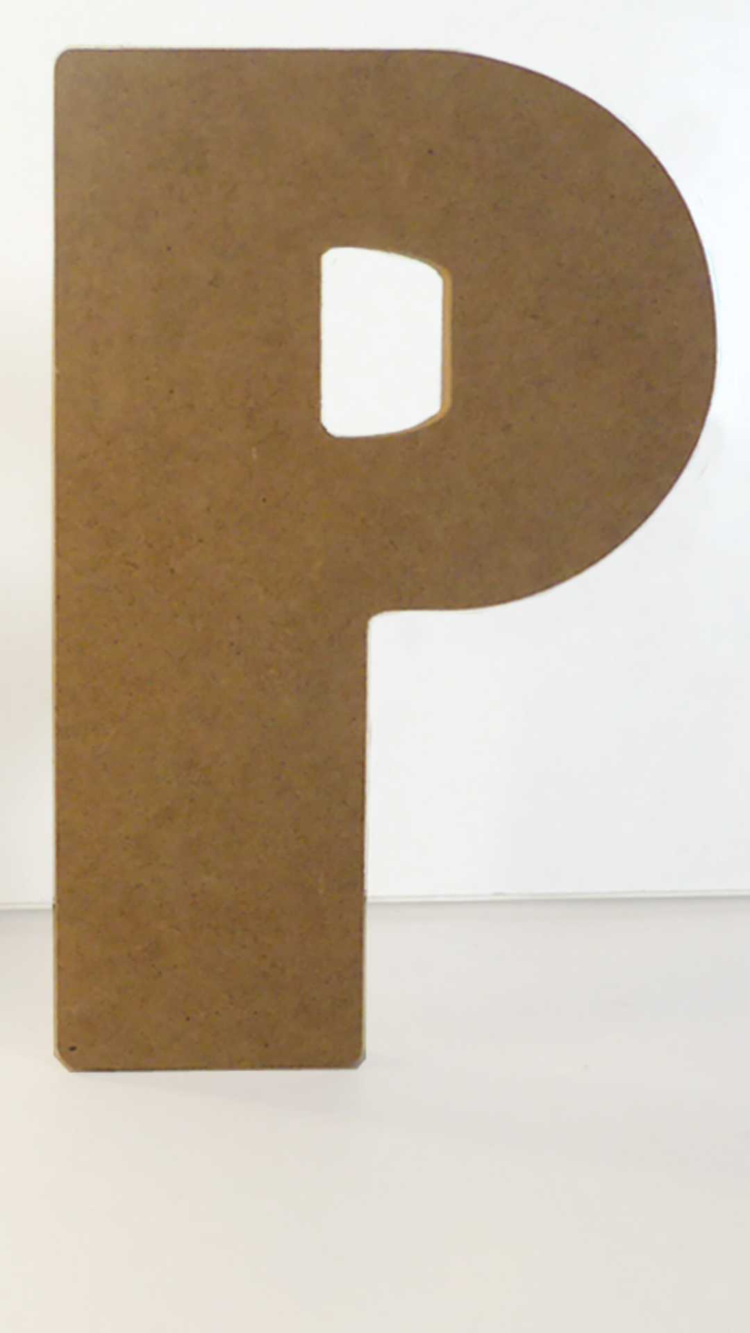 wood capital letters big