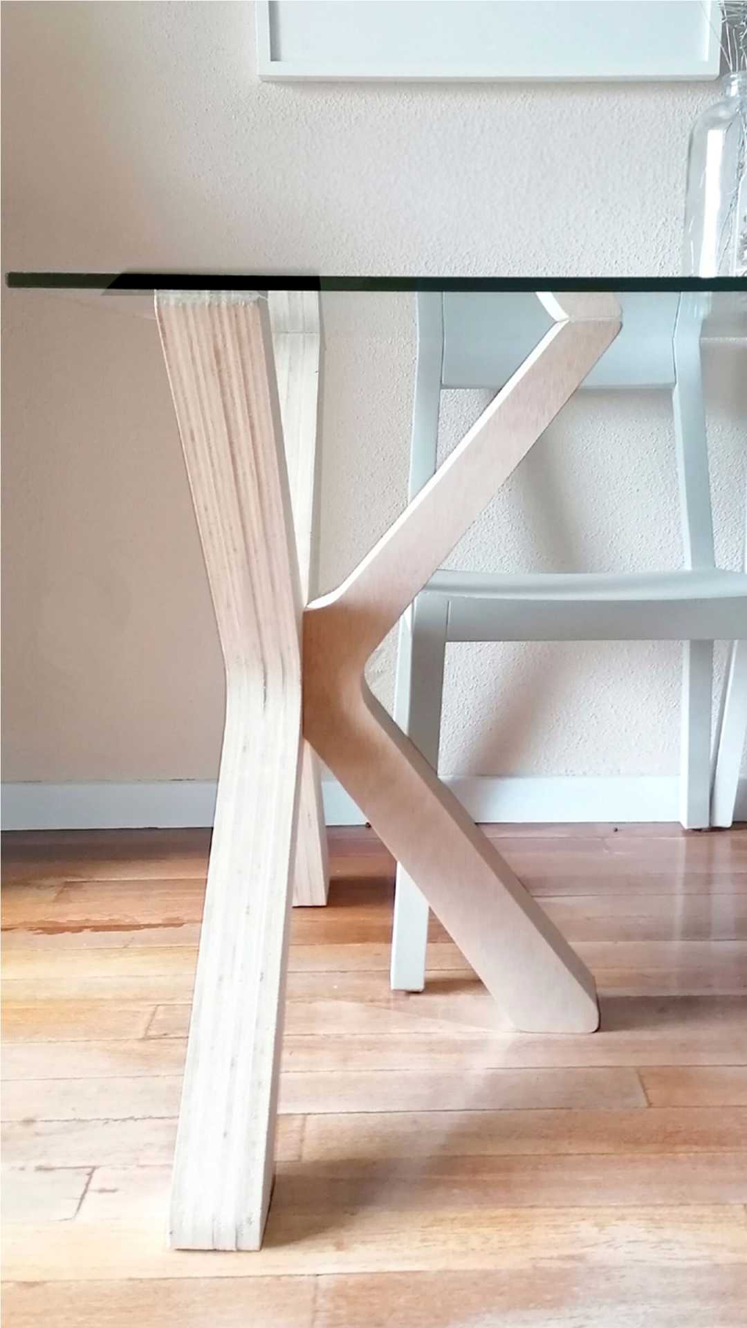 patas mesa comedor madera diy