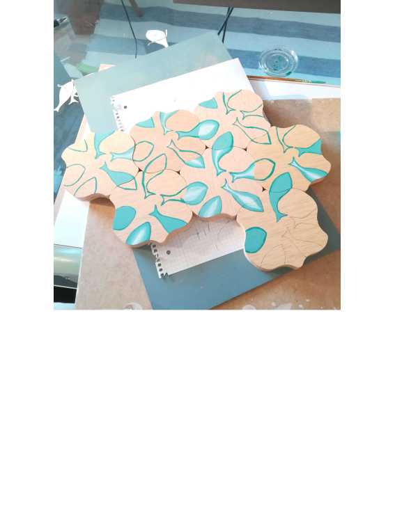 diy wood proyects hydraulic tiles coasters